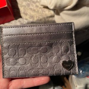 Coach credit card holder